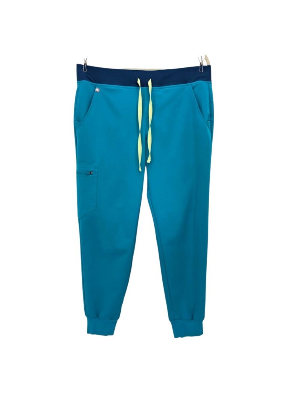 Figs Technical Collection Womens Petite MP Pants High Waist Zamora Jogger Scrub